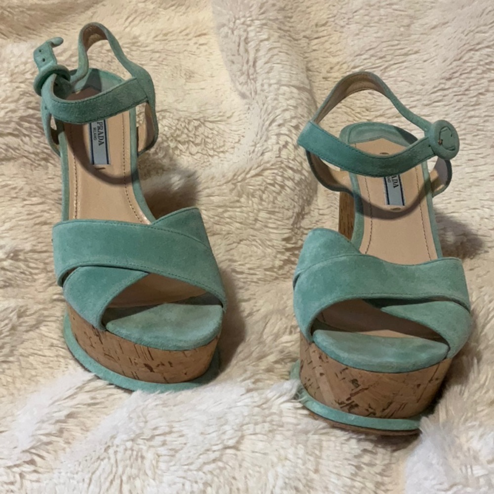 Prada mint green platforms - Picture 9 of 9